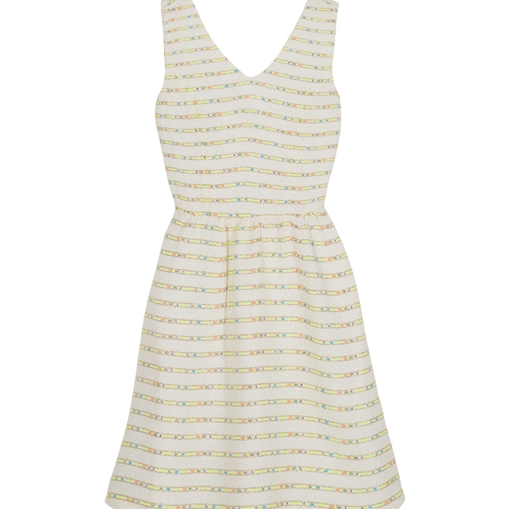 White Sleeveless Dress, XS